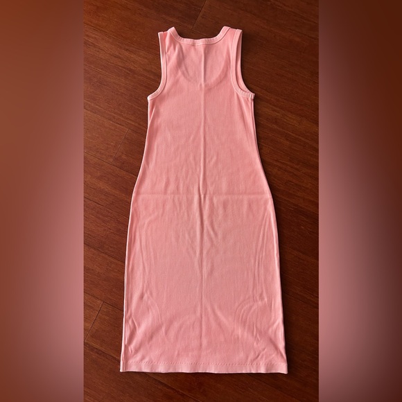 Universal Thread Neon Pink Ribbed Tank Dress NWOT - Picture 3 of 6